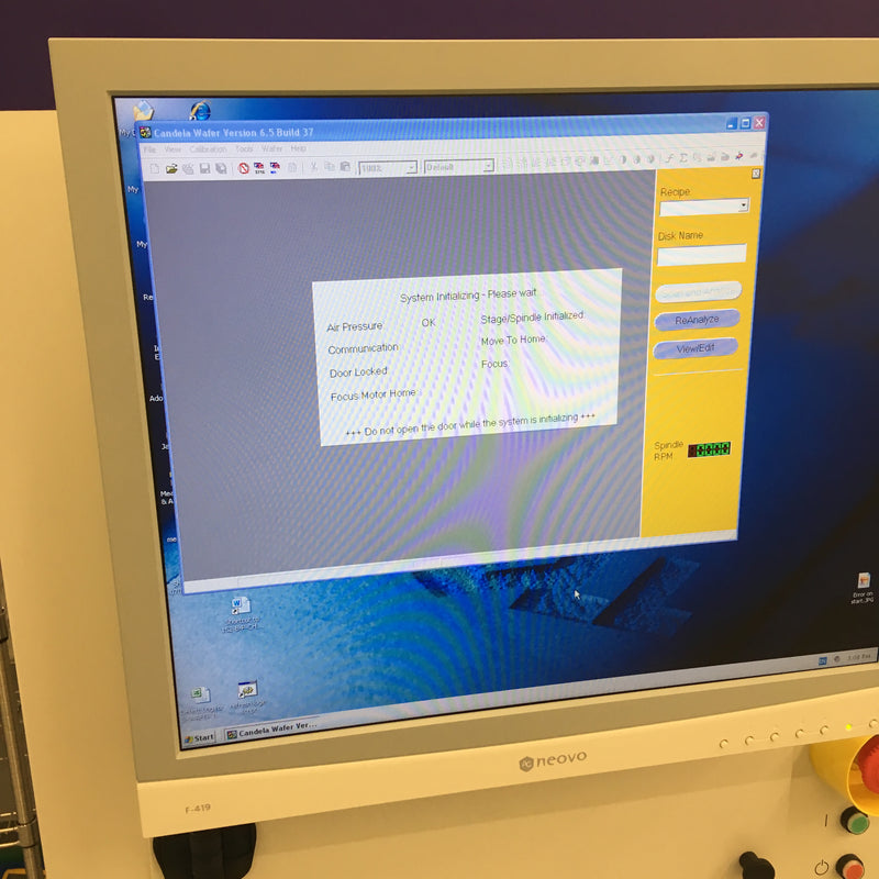 KLA-Tencor Candela CS 10 Surface Analyzer