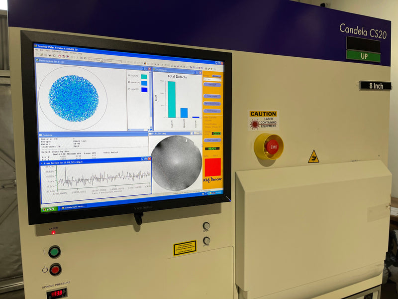 KLA-Tencor Candela CS 20 V Defectivity Density Measurement