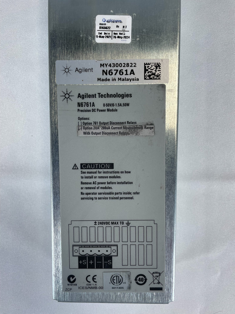 Agilent N 6761 A Precision DC Power Module