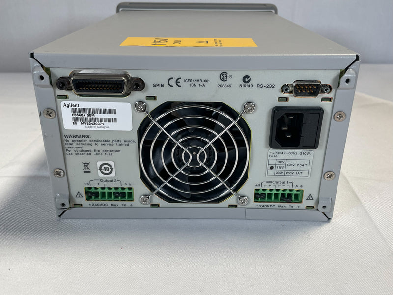 Agilent E 3646 A DC Power Supply