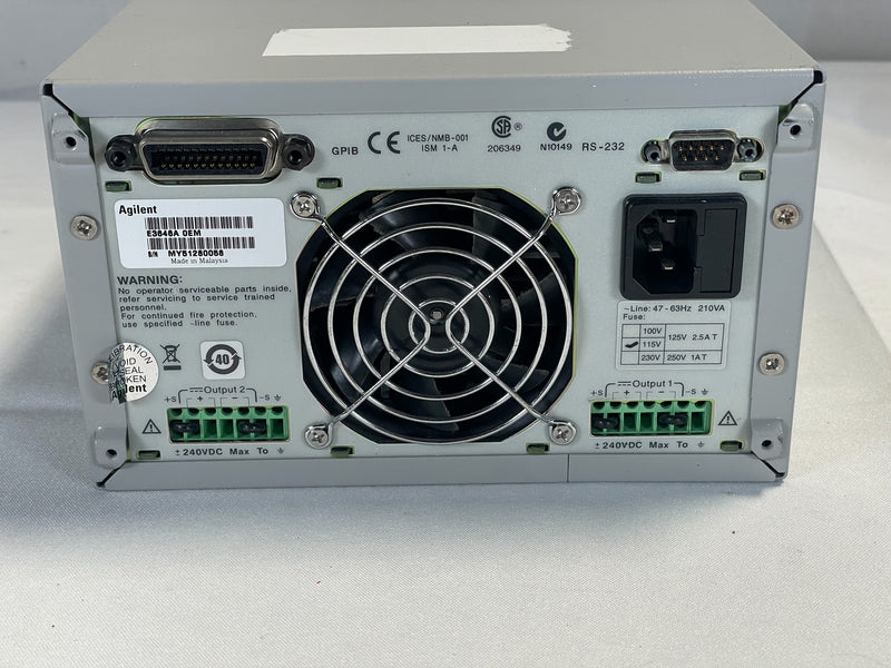 Agilent E 3646 A DC Power Supply