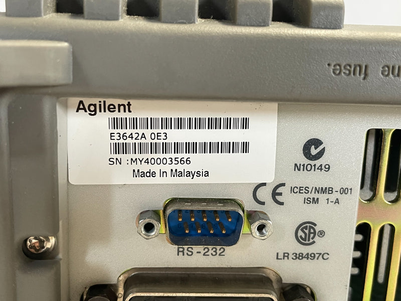 Agilent E 3642 A DC Power Supply