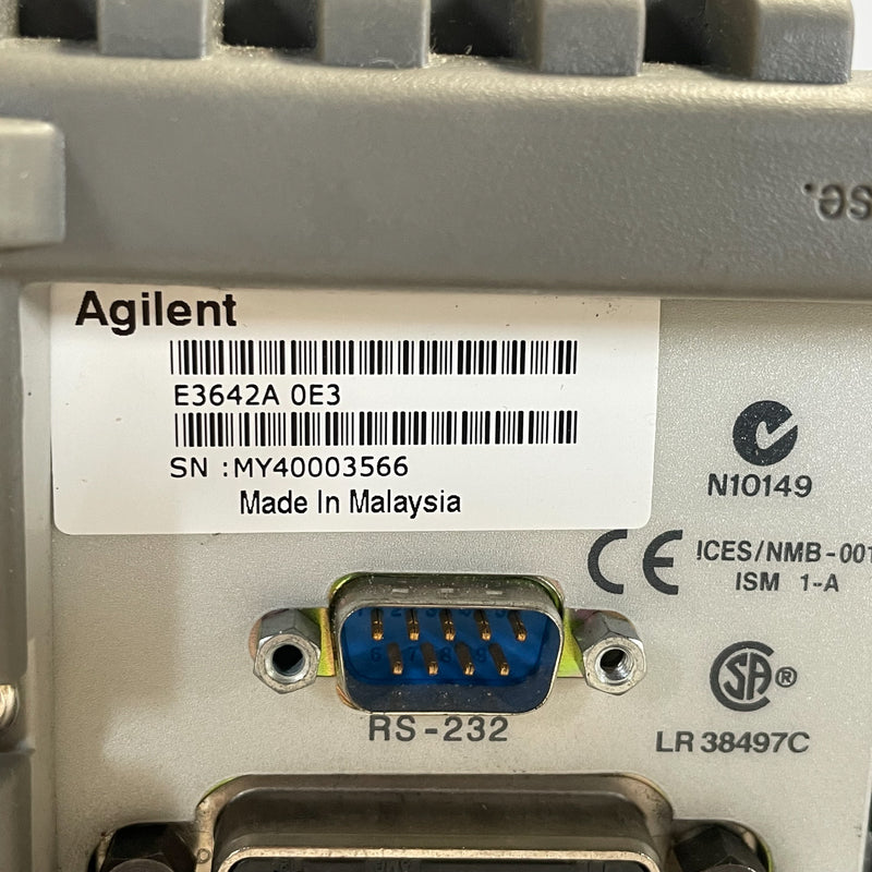 Agilent E 3642 A DC Power Supply