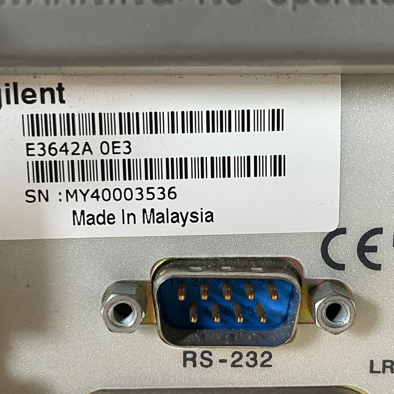 Agilent E 3642 A DC Power Supply