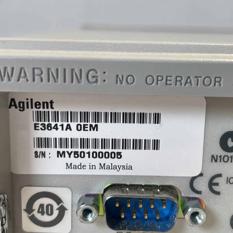 Agilent E 3641 A DC Power Supply