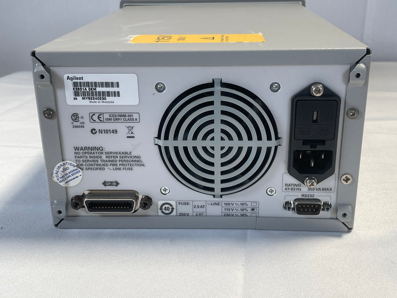 Agilent E 3631 A DC Power Supply