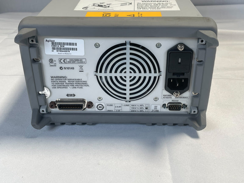 Agilent E 3631 A DC Power Supply