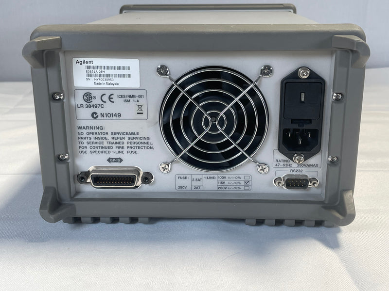 Agilent E 3631 A DC Power Supply