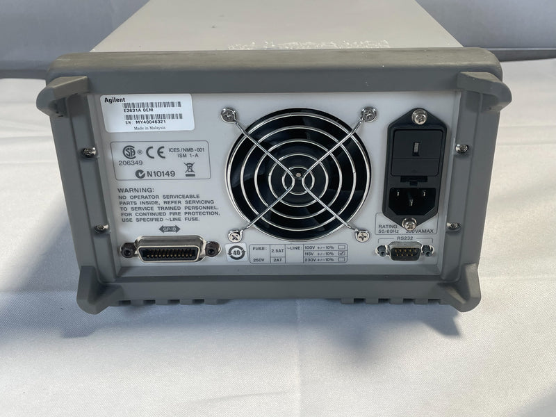 Agilent E 3631 A DC Power Supply