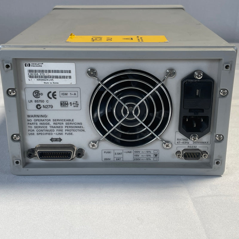 Agilent E 3631 A DC Power Supply