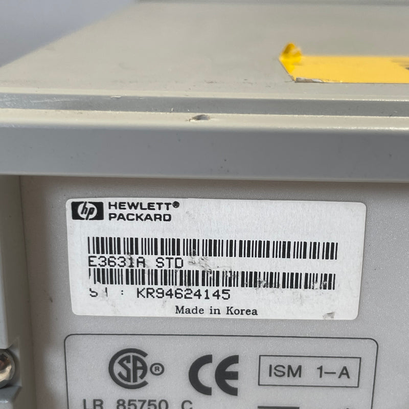 Agilent E 3631 A DC Power Supply