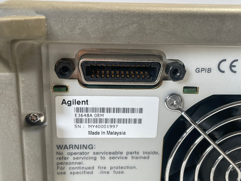 Agilent E 3648 A DC Power Supply