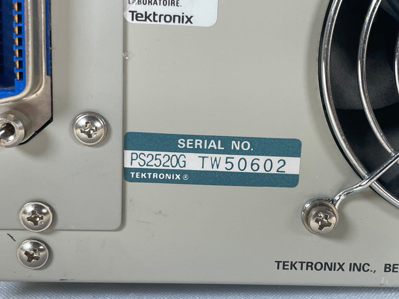 Tektronix PS 2520 G DC Power Supply