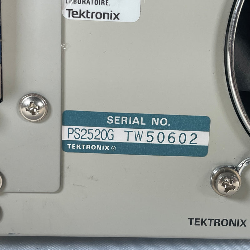 Tektronix PS 2520 G DC Power Supply