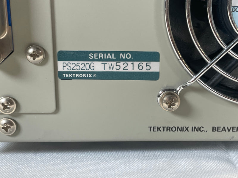 Tektronix PS 2520 G DC Power Supply