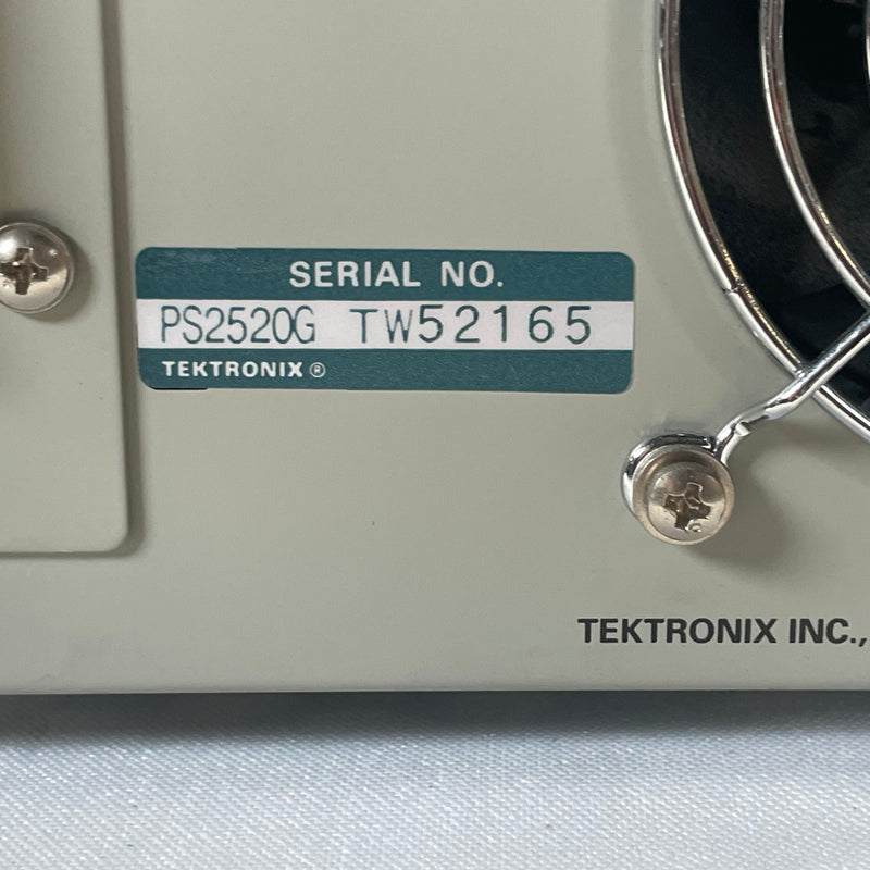 Tektronix PS 2520 G DC Power Supply