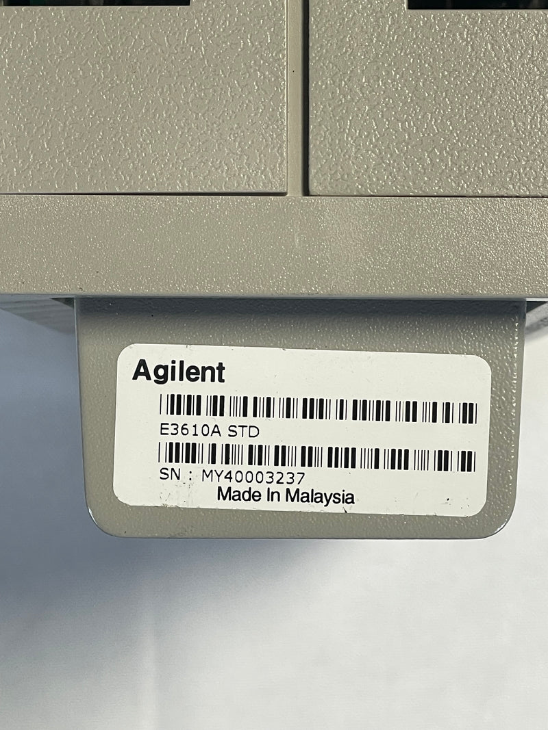 Agilent E 3610 A DC Power Supply