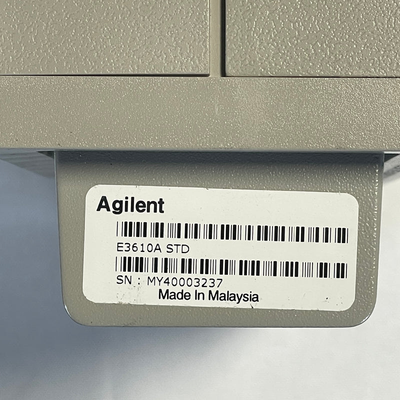 Agilent E 3610 A DC Power Supply