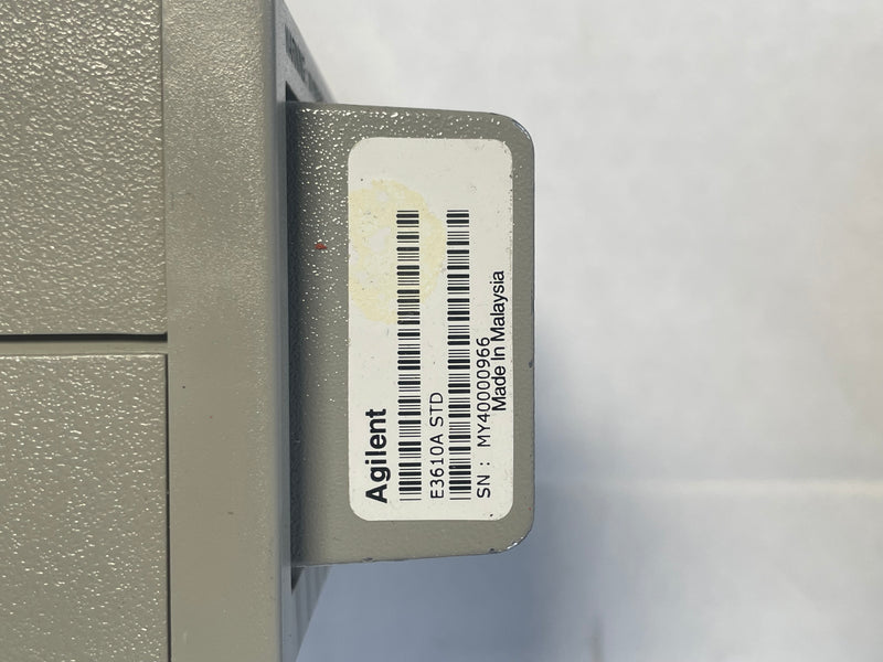 Agilent E 3610 A DC Power Supply