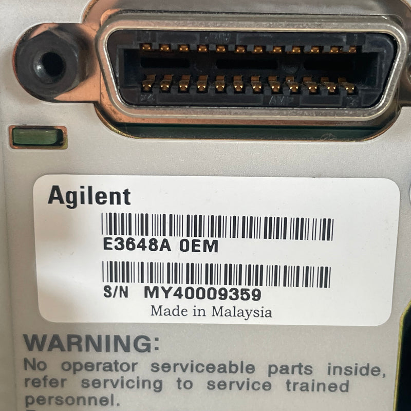 Agilent E 3648 A DC Power Supply