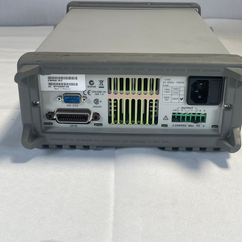 Agilent E 3640 A DC Power Supply