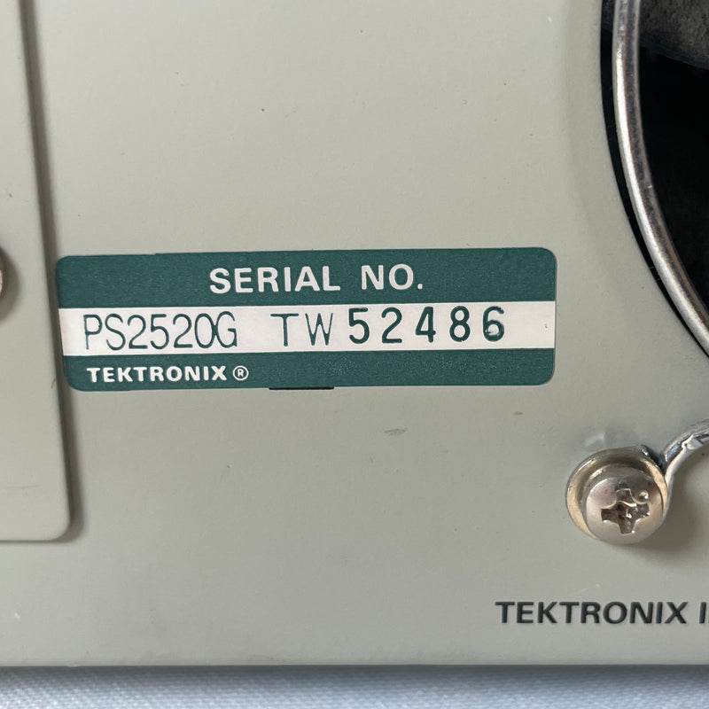 Tektronix PS 2520 G DC Power Supply