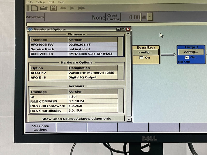 Rohde & Schwarz AFQ 100 B UWB Signal and I/Q Modulation Generator