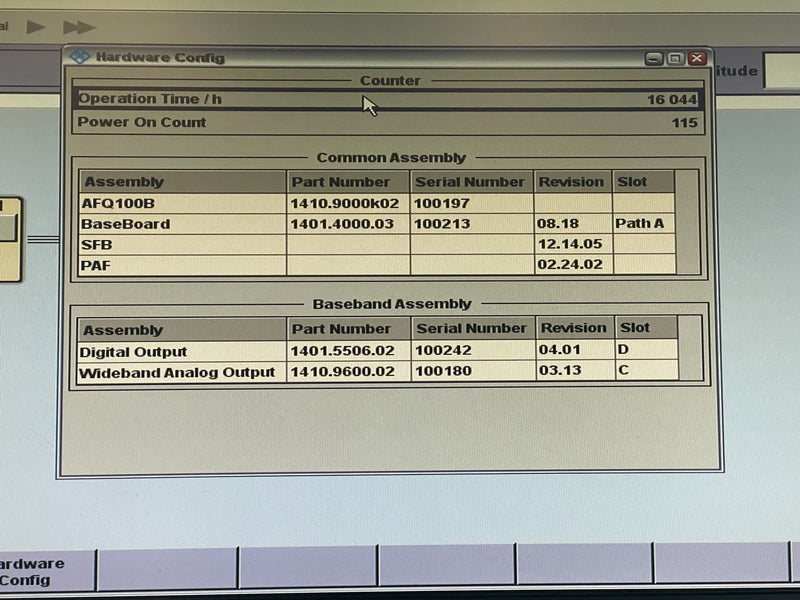 Rohde & Schwarz AFQ 100 B UWB Signal and I/Q Modulation Generator