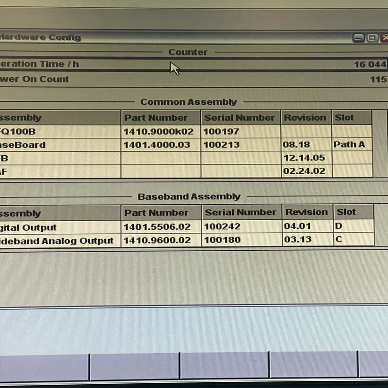 Rohde & Schwarz AFQ 100 B UWB Signal and I/Q Modulation Generator