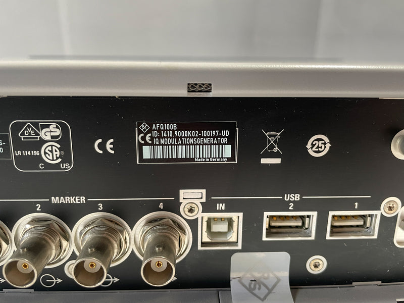 Rohde & Schwarz AFQ 100 B UWB Signal and I/Q Modulation Generator