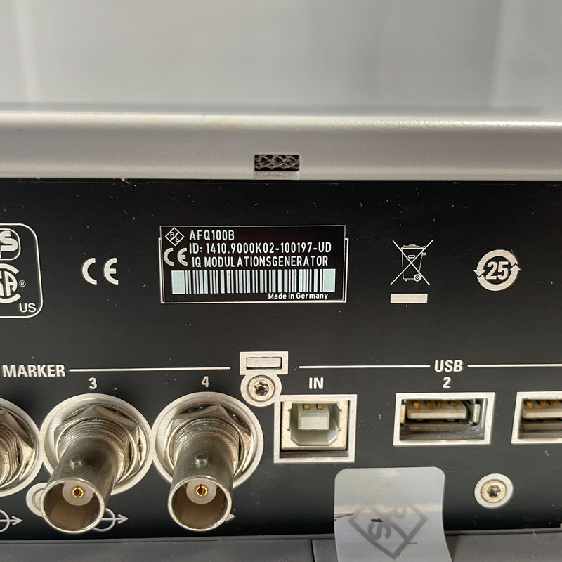 Rohde & Schwarz AFQ 100 B UWB Signal and I/Q Modulation Generator