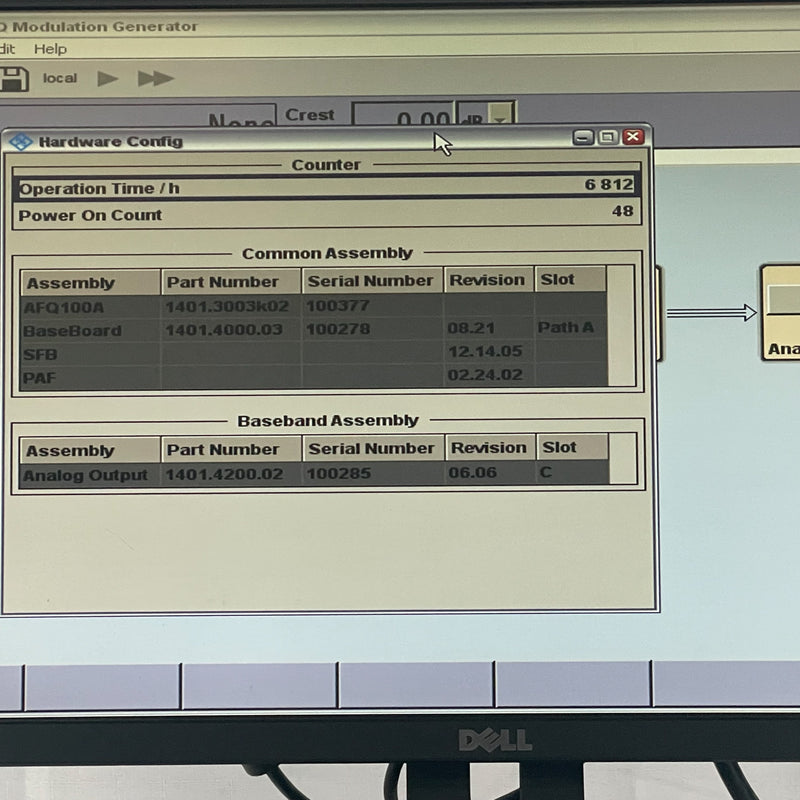 Rohde & Schwarz AFQ 100 A I/Q Modulation Generator