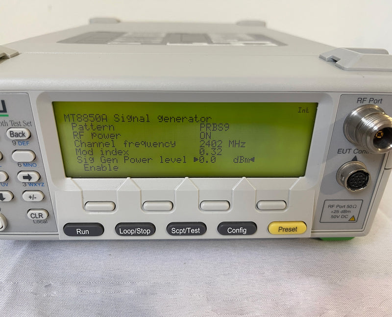 Anritsu MT 8850 A Bluetooth Test Set