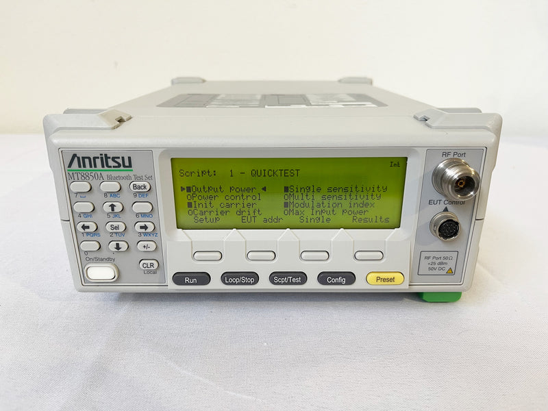 Anritsu MT 8850 A Bluetooth Test Set