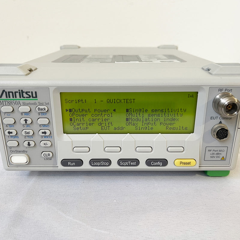 Anritsu MT 8850 A Bluetooth Test Set