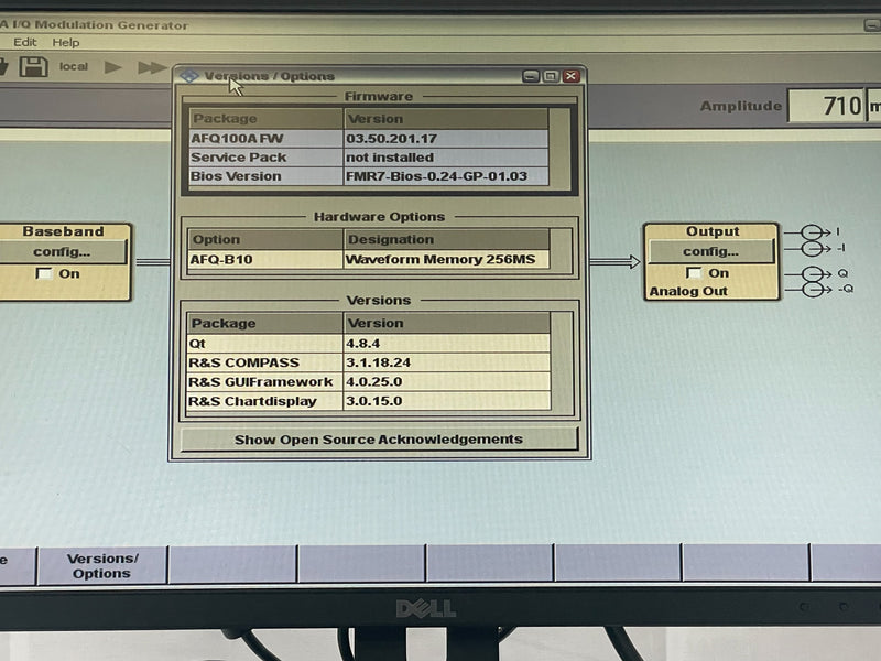 Rohde & Schwarz AFQ 100 A I/Q Modulation Generator