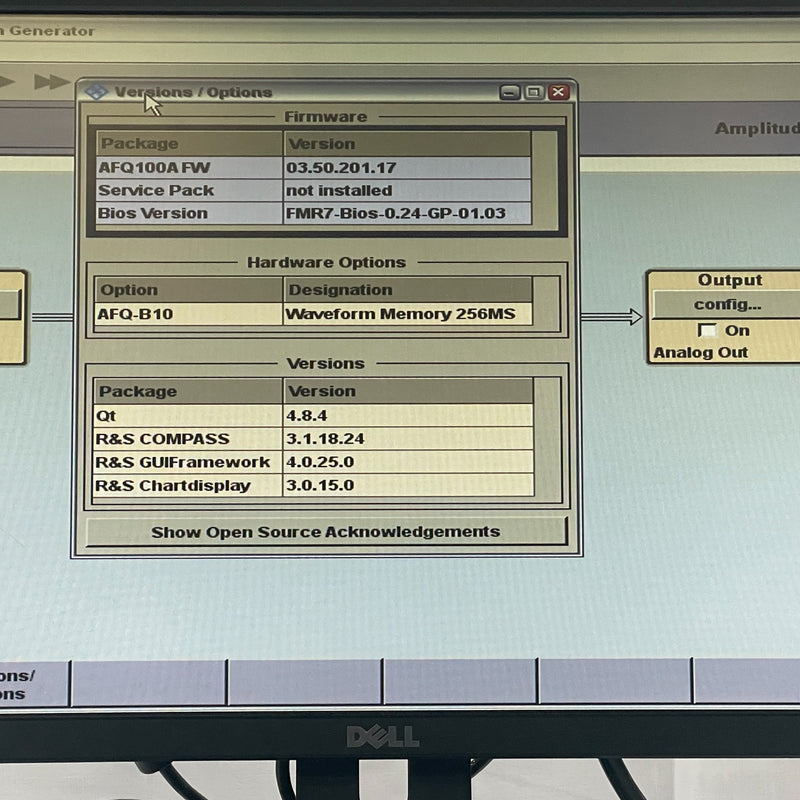 Rohde & Schwarz AFQ 100 A I/Q Modulation Generator