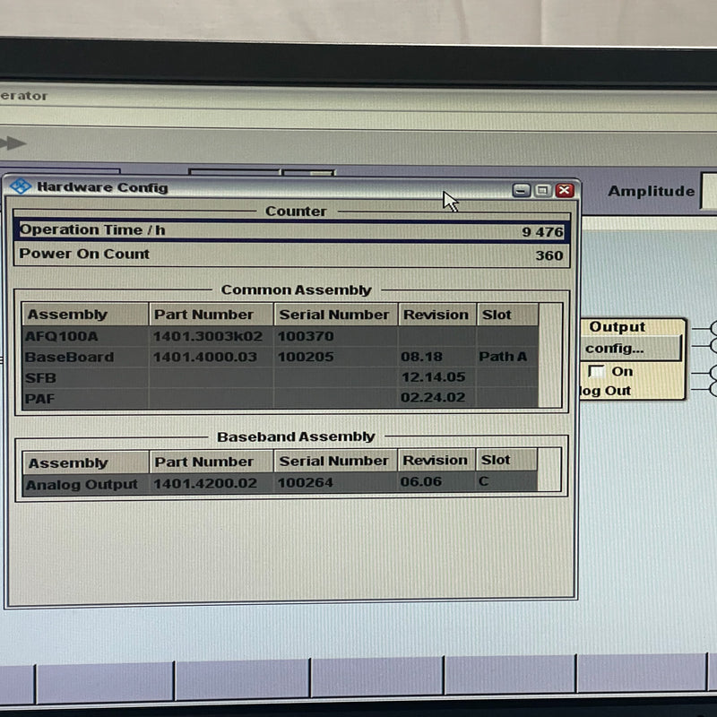 Rohde & Schwarz AFQ 100 A I/Q Modulation Generator