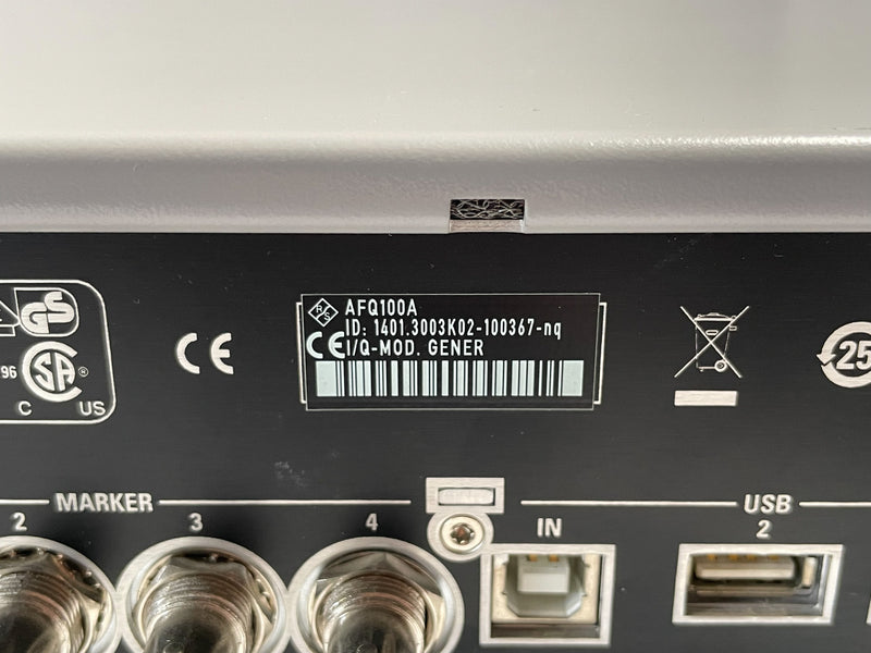 Rohde & Schwarz AFQ 100 A I/Q Modulation Generator