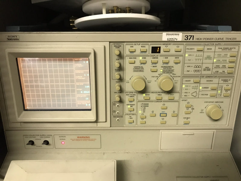 Tektronix 371 High Power Curve Tracer