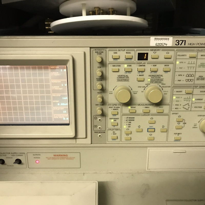 Tektronix 371 High Power Curve Tracer