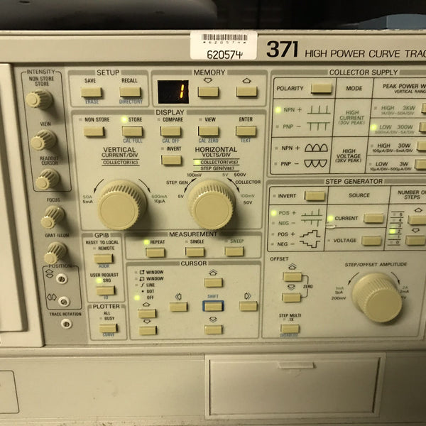 Tektronix 371 High Power Curve Tracer