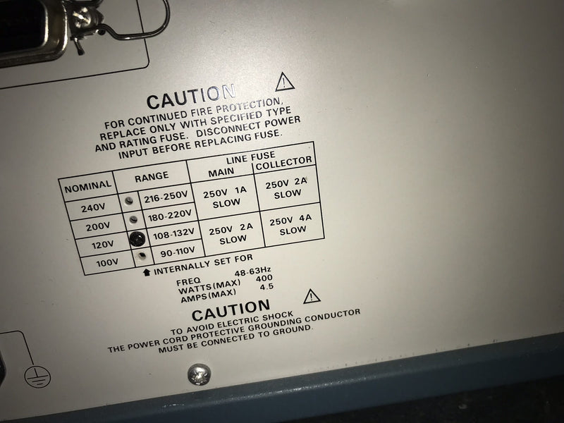 Tektronix 371 High Power Curve Tracer