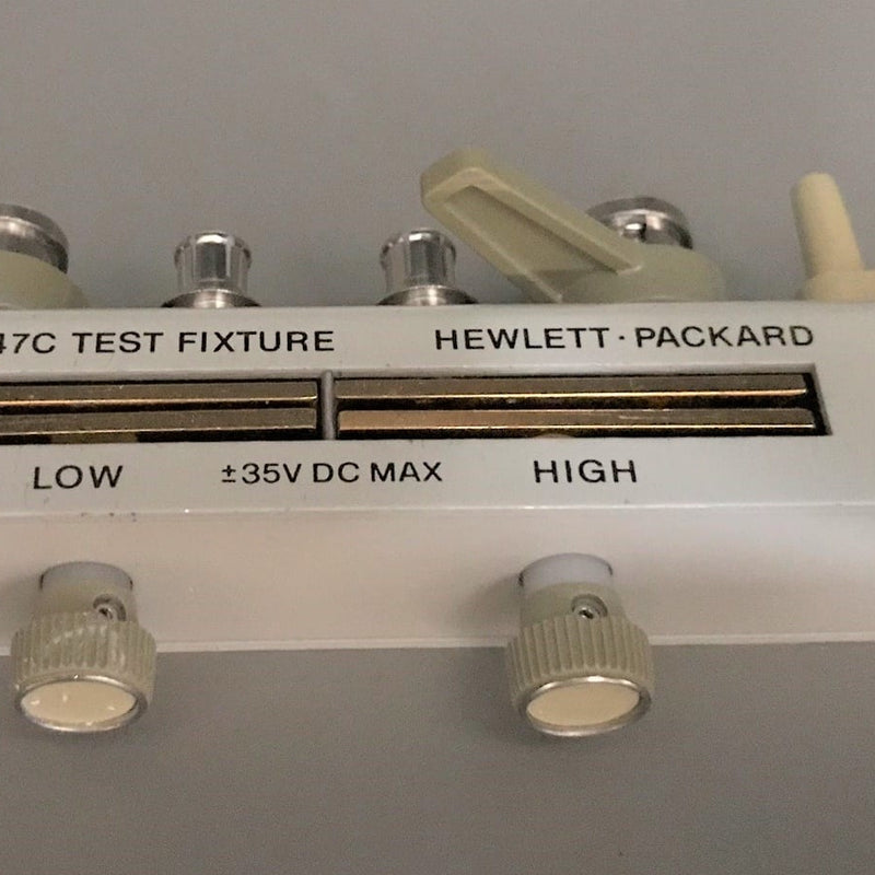 Agilent 16047 C Test Fixture