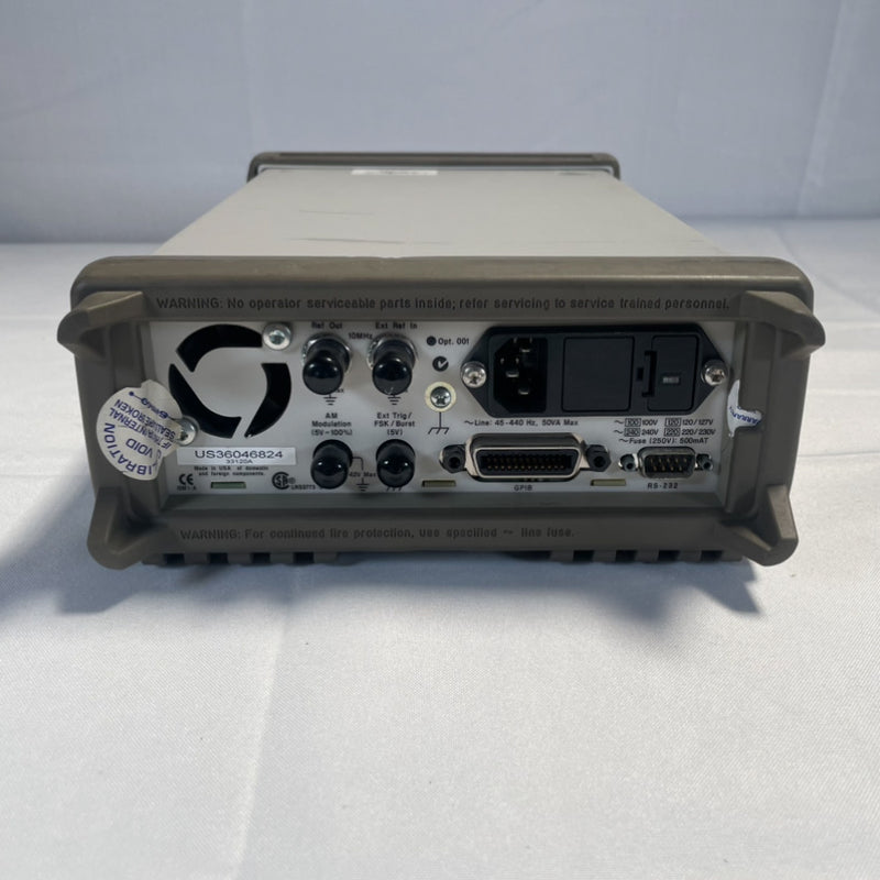 Agilent 33120 A Function / Arbitrary Waveform Generator