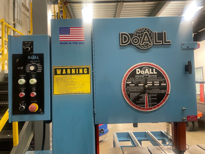 DoAll 2013 V 3 Vertical Contour Band Saw