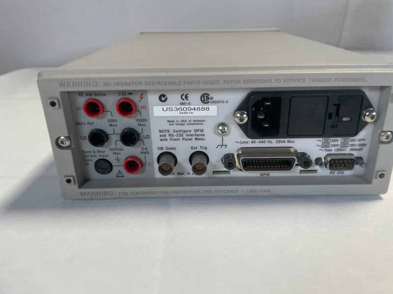 Agilent 34401 A Multimeter