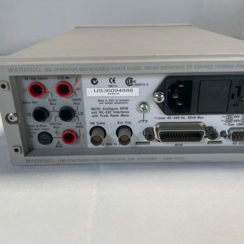 Agilent 34401 A Multimeter