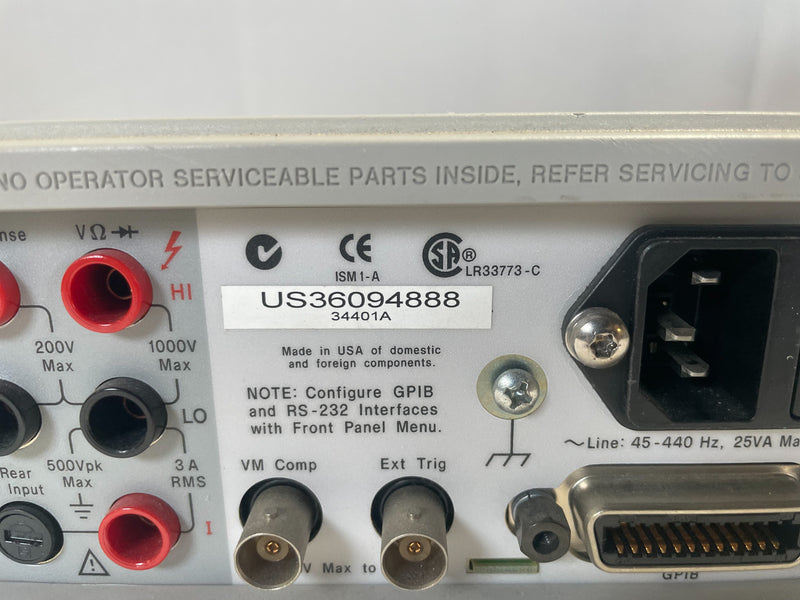 Agilent 34401 A Multimeter