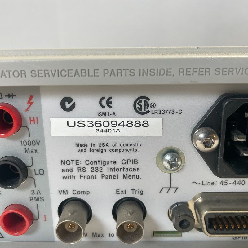 Agilent 34401 A Multimeter